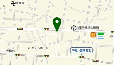 サン・ライフ 八王子元横山ファミリーホールの地図画像
