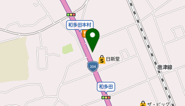 大原老舗 和多田店の地図画像