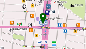 中部流通 関西営業所の地図画像