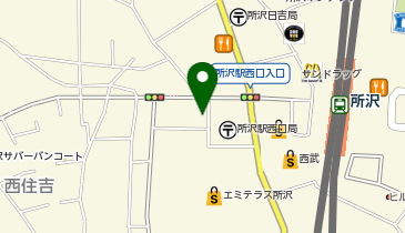 東横INN 所沢駅西口の地図画像