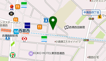 東横INN 東西線西葛西の地図画像