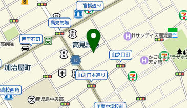 東横INN 鹿児島天文館1の地図画像