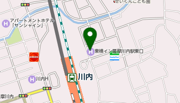 東横INN 薩摩川内駅東口の地図画像