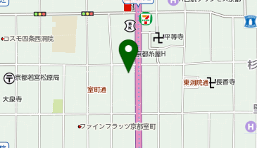 東横INN 京都五条烏丸の地図画像