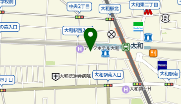 東横INN 大和駅前の地図画像