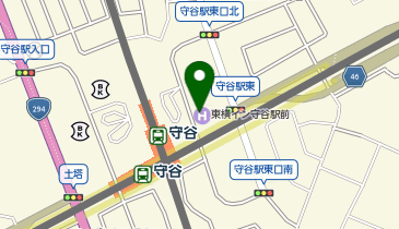 東横INN 守谷駅前の地図画像