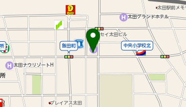 東横INN 群馬太田駅南口の地図画像