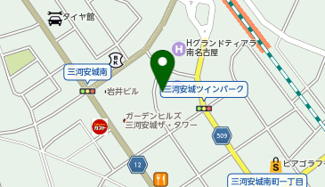 東横INN 三河安城駅新幹線南口2の地図画像