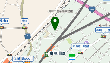 東横INN Jr.川崎駅前の地図画像