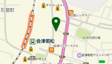 東横INN 会津若松駅前の地図画像