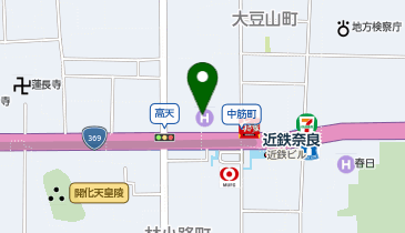 東横INN 近鉄奈良駅前の地図画像