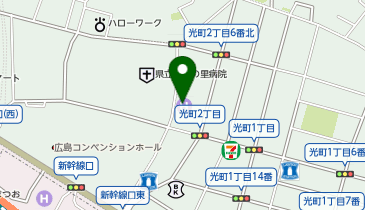 東横INN 広島駅新幹線口1の地図画像