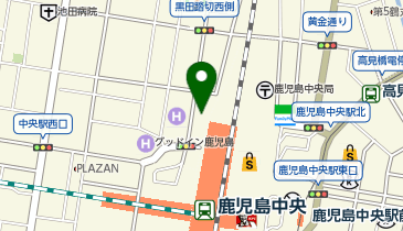 東横INN 鹿児島中央駅西口の地図画像