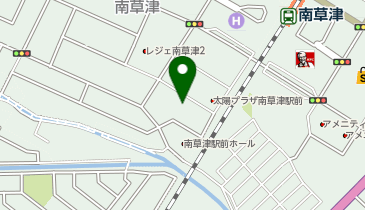 東横INN 琵琶湖線南草津駅西口の地図画像