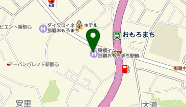 東横INN 那覇おもろまち駅前の地図画像