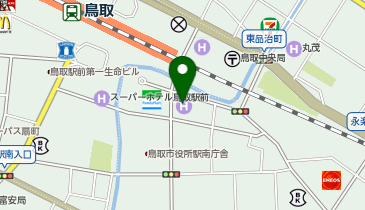 東横INN 鳥取駅南口の地図画像