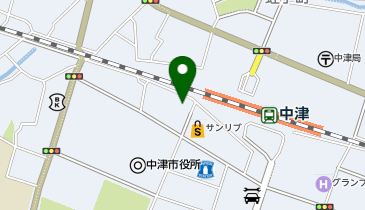 東横INN 大分中津駅前の地図画像