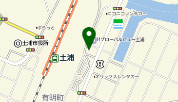 東横INN 土浦駅東口の地図画像