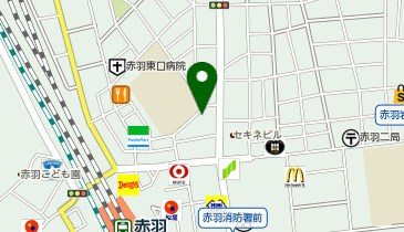 東横INN 赤羽駅東口の地図画像