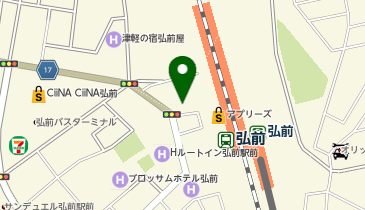 東横INN 弘前駅前の地図画像