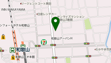 東横INN JR和歌山駅東口の地図画像