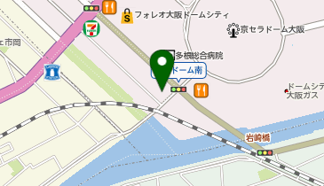 東横INN 大阪ドーム前の地図画像