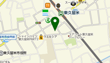 東横INN 西武池袋線東久留米駅西口の地図画像