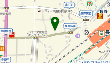 東横INN 長野駅善光寺口の地図画像