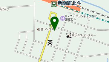 東横INN 新函館北斗駅南口の地図画像