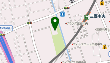 東横INN 三郷中央駅前の地図画像