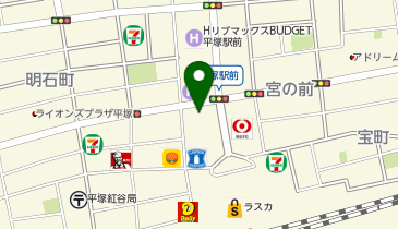 東横INN 湘南平塚駅北口2の地図画像