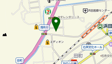 東横INN 浜田駅北口の地図画像