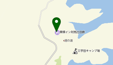 東横INN 対馬比田勝の地図画像