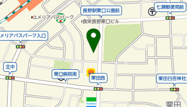 東横INN 長野駅東口の地図画像