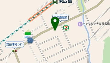 東横INN 東広島駅前の地図画像