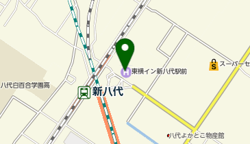 東横INN 新八代駅前の地図画像