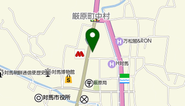東横INN 対馬厳原の地図画像