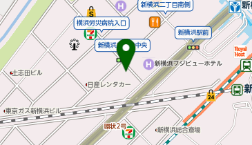 東横INN 新横浜駅前本館の地図画像