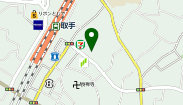東横INN 取手駅東口の地図画像