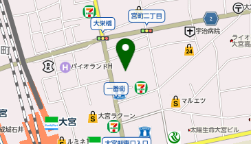 東横INN 大宮駅東口の地図画像