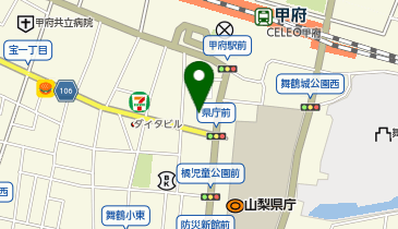 東横INN 甲府駅南口2の地図画像