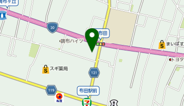 東横INN 調布京王線布田駅の地図画像