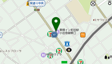 東横INN 町田駅小田急線東口の地図画像