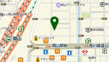 東横INN 岡山駅東口の地図画像