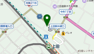 東横INN 上田駅前の地図画像
