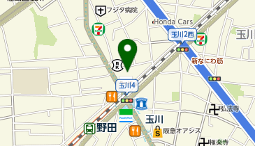 東横INN 大阪JR野田駅前の地図画像