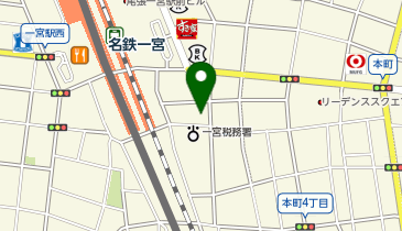 東横INN 名古屋尾張一宮駅前の地図画像