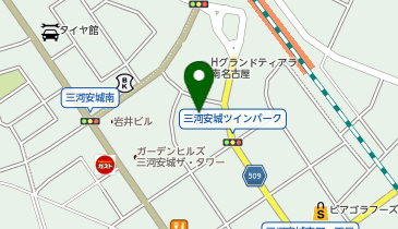 東横INN 三河安城駅新幹線南口1の地図画像