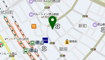 東横INN 徳山駅北口の地図画像