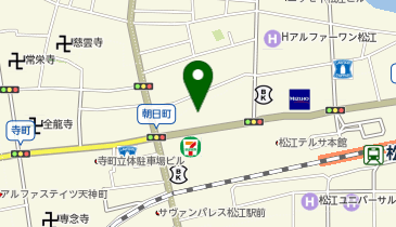 東横INN 松江駅前の地図画像